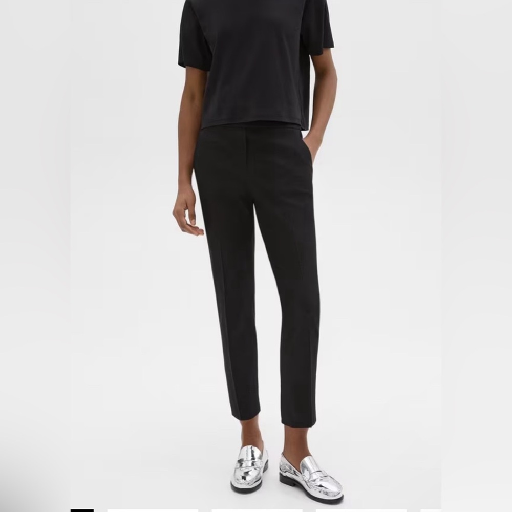 Theory Treeca Pull-On Pant in cotton size 4